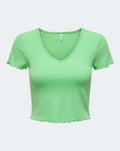 ONLY ONLKIKA S/S V-NECK TOP JRS