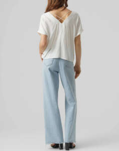 VERO MODA VMFLIA SL WIDE TOP JRS