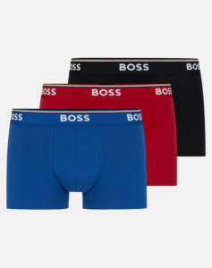 BOSS UNDERWEAR Trunk 3P Power