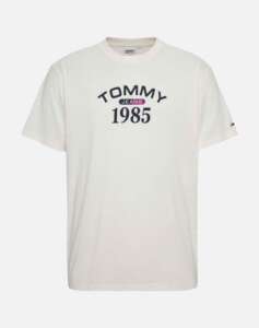 TOMMY JEANS TJM CLSC 1985 RWB CURVED TEE