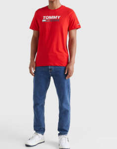 TOMMY HILFIGER TJM CORP LOGO TEE