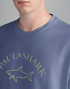 PAUL&SHARK MENS KNITTED T-SHIRT