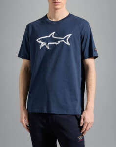 PAUL&SHARK MENS KNITTED T-SHIRT