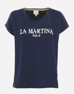 LA MARTINA ΜΠΛΟΥΖΑ T-SHIRT ΚΜ WOMAN T_SHIRT SINGLE JERSEY JA