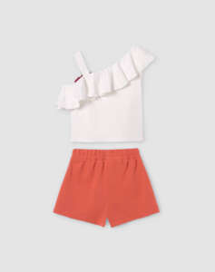 MAYORAL Pom Pom Short Set