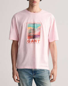 GANT WASHED GRAPHIC SS T-SHIRT