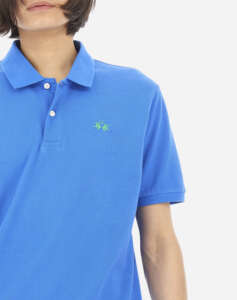 LA MARTINA ΜΠΛΟΥΖΑ POLO ΚΜ MAN POLO S/S SLEEVE COTTON PIQ