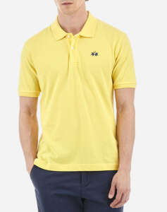 LA MARTINA ΜΠΛΟΥΖΑ POLO ΚΜ MAN POLO S/S SLEEVE COTTON PIQ