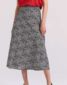 FUNKY BUDDHA Printed midi skirt