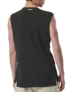 BODY ACTION MENS NATURAL DYE SLEEVELESS TEE