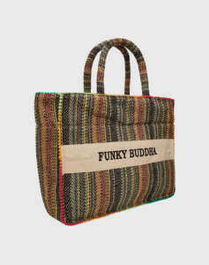 FUNKY BUDDHA Γυναικεία tote τσάντα (Διαστάσεις: 40 εκ)