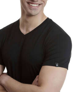 WALK MENS T-SHIRT V-NECK BAMBOO