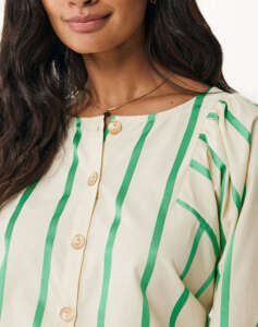 MEXX shirt with puffer sleeves