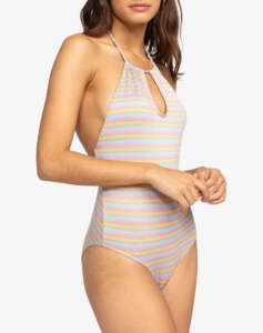 ROXY WAVY STRIPE ONE PIECE SWIMSUIT WOMEN