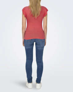 ONLY ONLBELIA CAP SLEEVE TOP JRS NOOS