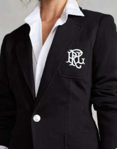 RALPH LAUREN 1 BTN BLAZER-ACTIVE-BLAZER