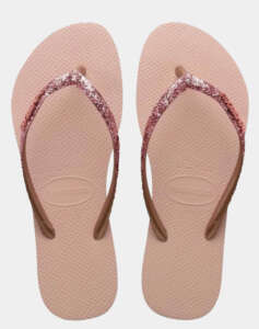 HAVAIANAS SLIM GLITTER II FLIP FLOPS