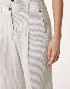 MEXX Pinstripe pantalon wide leg