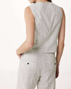 MEXX Pinstripe gilet