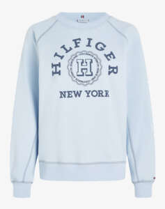 TOMMY HILFIGER REG VARSITY RAGLAN SWEATSHIRT