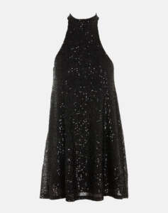 ONLY ONLANA S/L SEQUINS HIGHNECK DRESS JRS