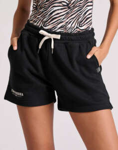 FUNKY BUDDHA Womens sports shorts with printed logo