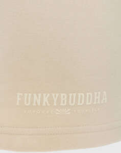 FUNKY BUDDHA Womens sports shorts with printed logo