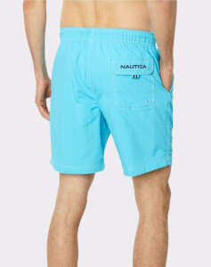 NAUTICA SWIMWEAR 8 ANCHOR FULL ELASTIC SOLID TRUNK