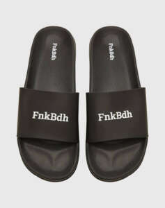 FUNKY BUDDHA Mens pool slide flip flops