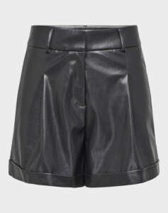 ONLY ONLODA FAUX LEATHER EMY SHORTS OTW