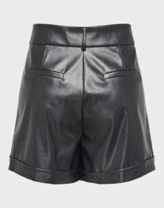 ONLY ONLODA FAUX LEATHER EMY SHORTS OTW