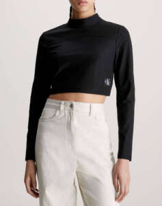 CALVIN KLEIN ΦΟΥΤΕΡ TECHNICAL KNIT MOCK NECK