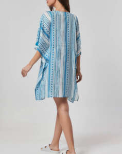 INDIRA SHORT PRINTED KAFTAN