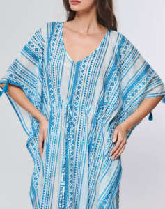 INDIRA LONG PRINTED KAFTAN