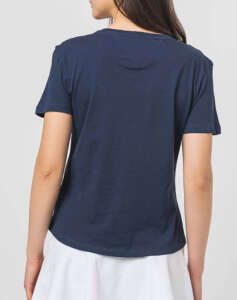 TOMMY JEANS TJW SLIM SOFT V NECK TEE