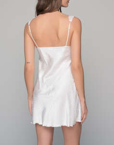 MILENA by PARIS NIGHTGOWN + STRING SATIN