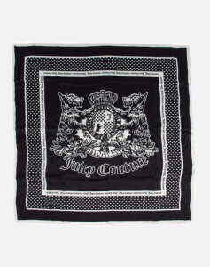 JUICY COUTURE SCOTTIE DOGS FOULARDS - FOULARD 90 X 90