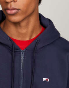 TOMMY JEANS TJM REGULAR FLEECE ZIP HOODIE