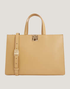 TOMMY HILFIGER TH RESET SATCHEL (Διαστάσεις: 26 x 37 x 12 εκ.)