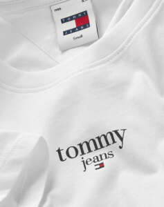 TOMMY JEANS TJW SLIM ESSENTIAL LOGO 1 SS EXT