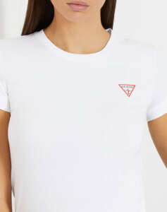 GUESS SS CN MINI TRIANGLE TEE WOMEN