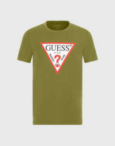 GUESS CN SS ORIGINAL LOGO TEE SHIRT MEN