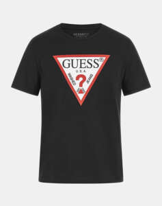 GUESS CN SS ORIGINAL LOGO TEE SHIRT MEN