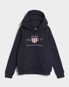 GANT ΦΟΥΤΕΡ ΜΜARCHIVE SHIELD RAGLAN HOODIE