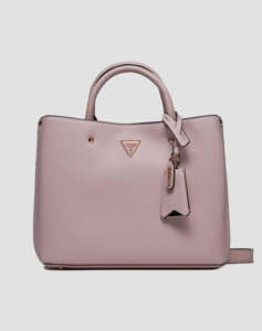 GUESS MERIDIAN GIRLFRIEND SATCHEL ΤΣΑΝΤΑ ΓΥΝΑΙΚΕΙΟ