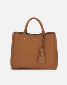 GUESS MERIDIAN GIRLFRIEND SATCHEL (Dimensions: 32 x 24 x 12 cm)