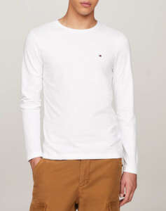 TOMMY HILFIGER STRETCH SLIM FIT LONG SLEEVE TEE