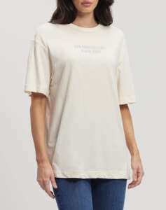 GUESS SS CN PAISLEY LOGO TEE WOMEN