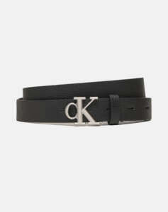 CALVIN KLEIN MONO PLAQUE LTHR BELT 25MM PB