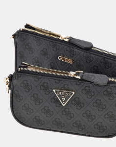 GUESS NOELLE DBL POUCH CROSSBODY WOMENS BAG